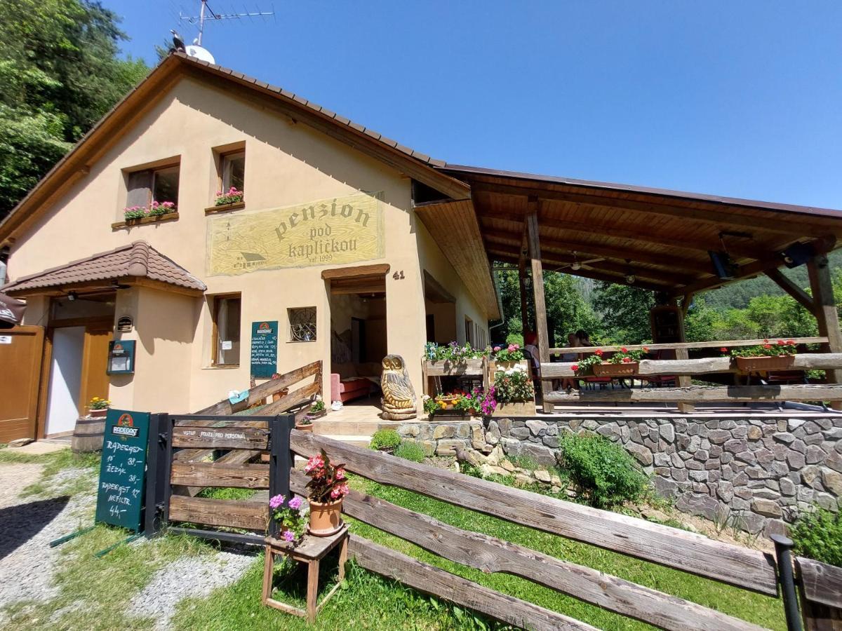 Penzion Pod Kaplickou Tisnov Exterior photo